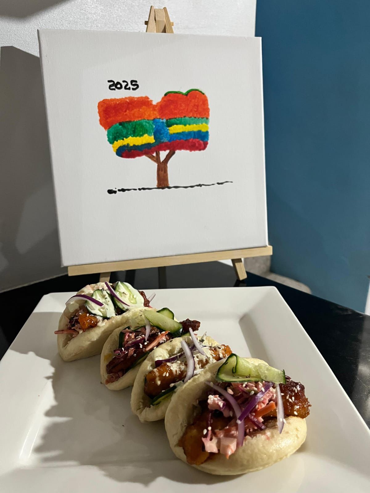 Chef Ziningi's signature Bao Buns